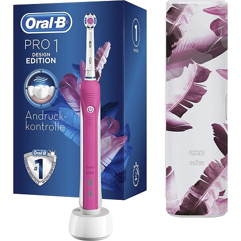 Oral-B PRO 1 750 Design Edition - Spazzolino elettrico per una pulizia accurata