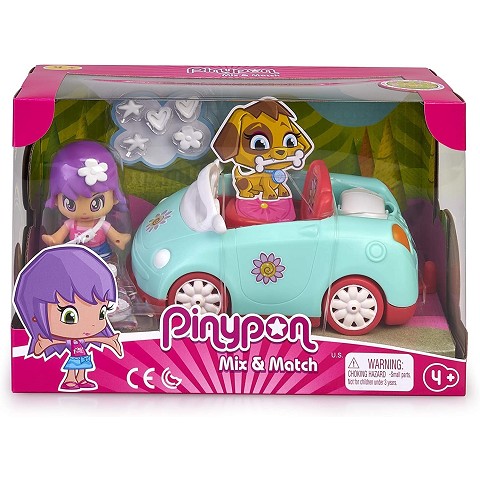 giocattolo pinypon con macchina auto veicolo