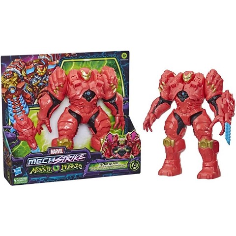 Hasbro Marvel Avengers Mech Strike Monster Hunters Hunter Suit Iron Man Toy