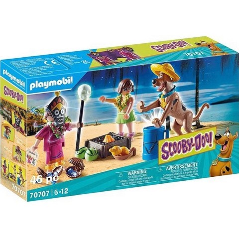 PLAYMOBIL SCOOBY DOO! ADVENTURE WITH WITCH DOCTOR 14.5X24.5CM
