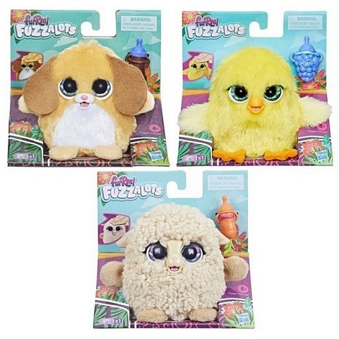 FUR REAL FUZZALOTS 3 ASSORTED 9CM. INCLUDING BATTERIE