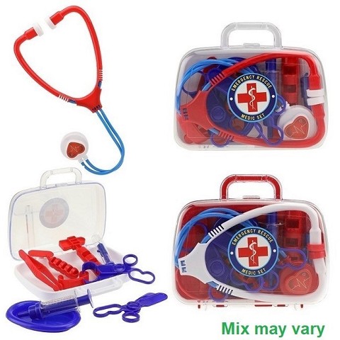 DOCTOR PLAYSET IN CARRYING CASE 2 ASSORTED 15X18CM