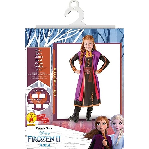 Costume ufficiale Anna Frozen 2 tag L