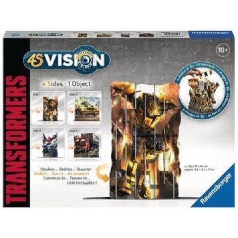 Ravensburger 4S Visione Gioco di Composizione Transformers