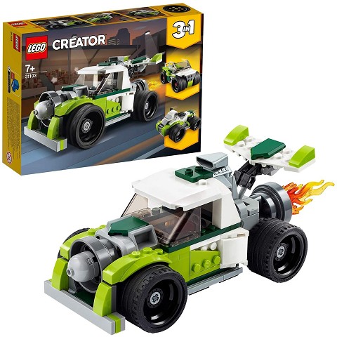 LEGO Creator 3in1 Razzo-Bolide - Fuoristrada - Quad