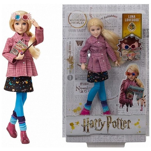 Mattel Harry Potter- Luna Lovegood con Bacchetta Harry Potter