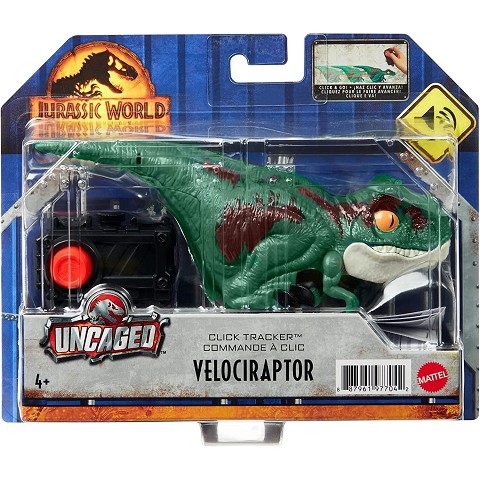 Jurassic World - Il Dominio UncagedClick TrackerVelociraptor Action Figure