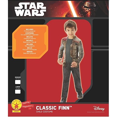 Rubie’s- Star Wars Rubies Finn Classic Costume
