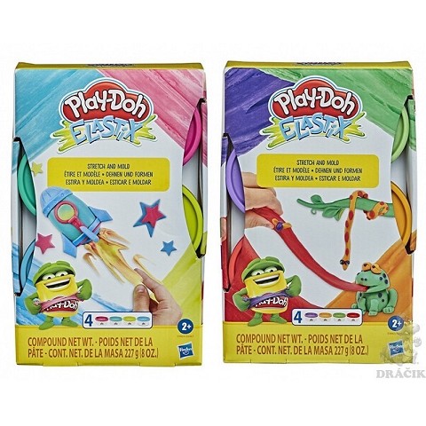 Hasbro Play-doh Elastix Bright pasta da modellare
